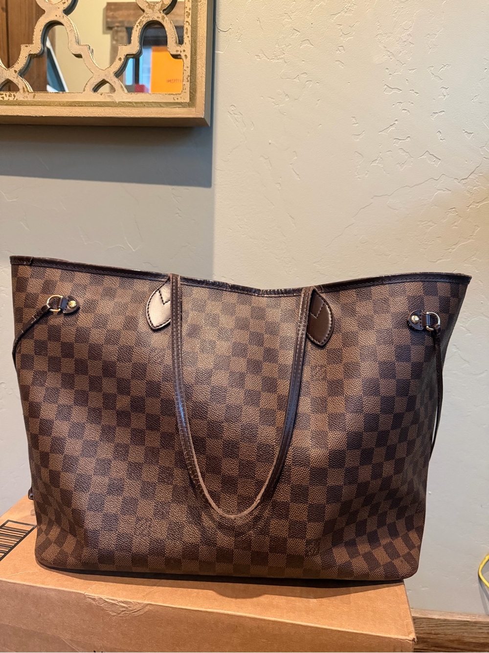 Louis Vuitton GM neverfull damier